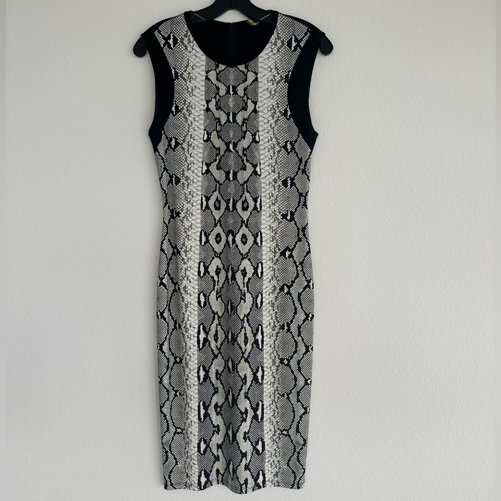 Roberto Cavalli dress, snakeskin-print